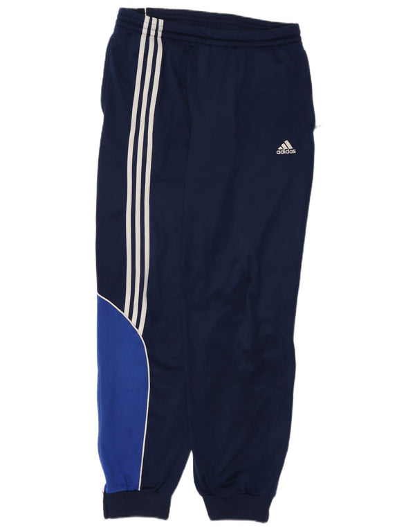 Męskie spodnie dresowe Adidas Joggers UK 42/44 Średni granatowy poliester