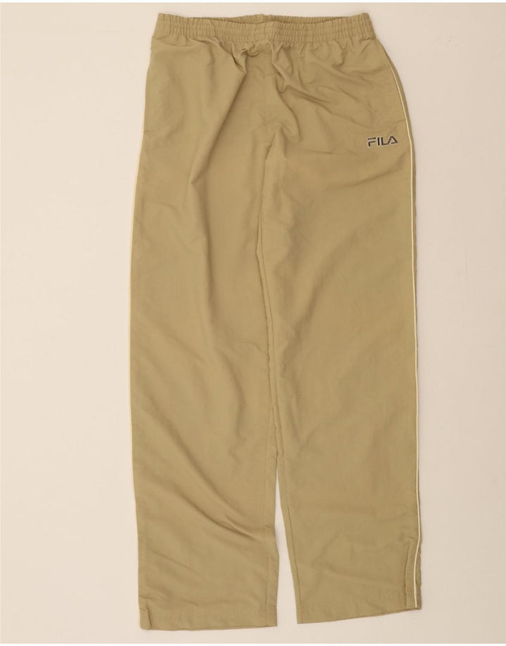 FILA Mens Tracksuit Trousers Medium Beige Polyamide Vintage Fila and Second-Hand Fila from Messina Hembry 