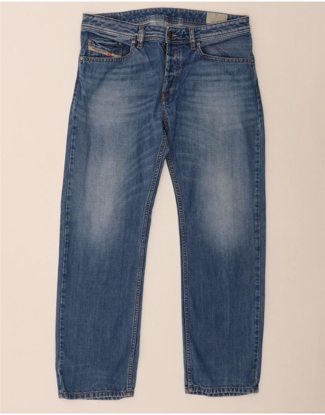 Męskie jeansy Diesel Wavkee Straight W32 L30 Niebieskie