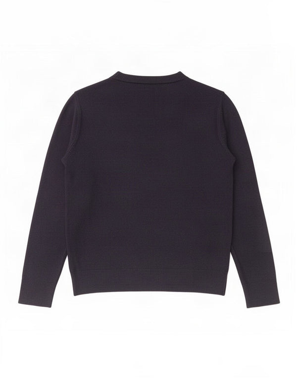 Sweter damski Marks & Spencer z okrągłym dekoltem, UK 12, średni granatowy