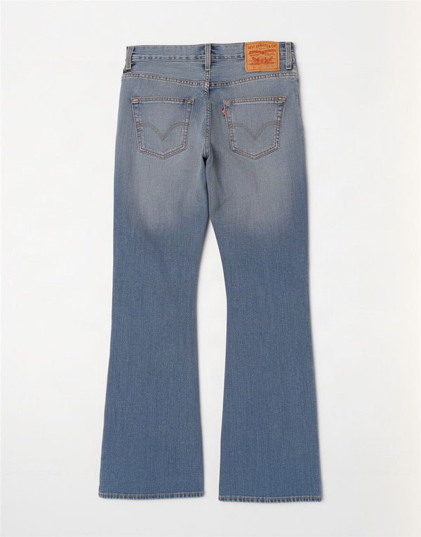 Męskie jeansy Levi's 507 Slim Bootcut W31 L34 Niebieska bawełna
