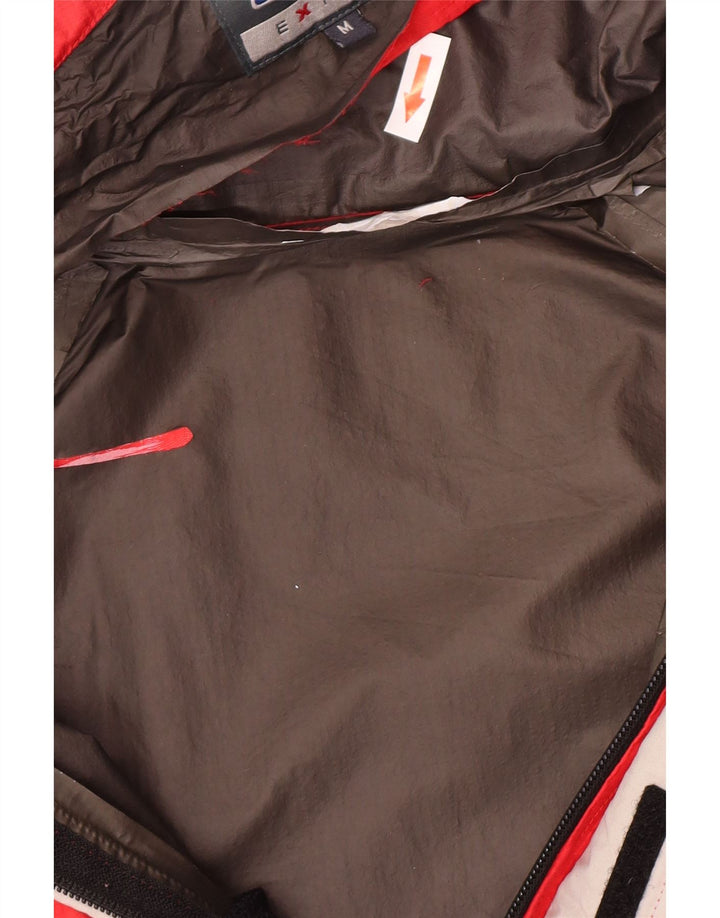 Męska kurtka przeciwdeszczowa z kapturem Berghaus UK 38 Średni czerwony nylon