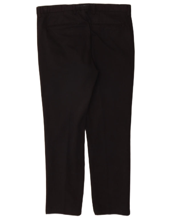 Męskie spodnie Chino Hugo Boss Slim Fit EU 48 Medium W32 L28 Czarna bawełna