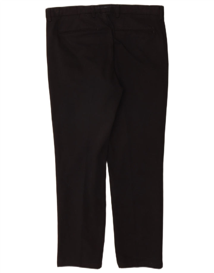 Męskie spodnie Chino Hugo Boss Slim Fit EU 48 Medium W32 L28 Czarna bawełna