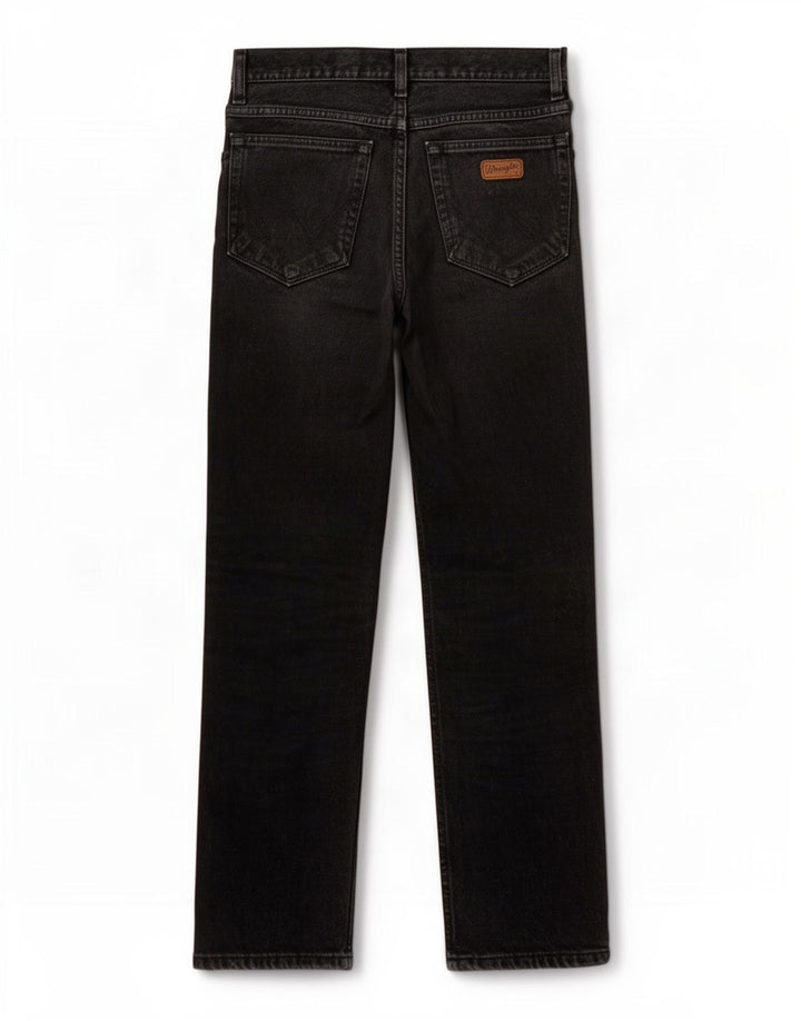 Męskie jeansy Wrangler Texas Straight W31 L32, czarne, bawełniane