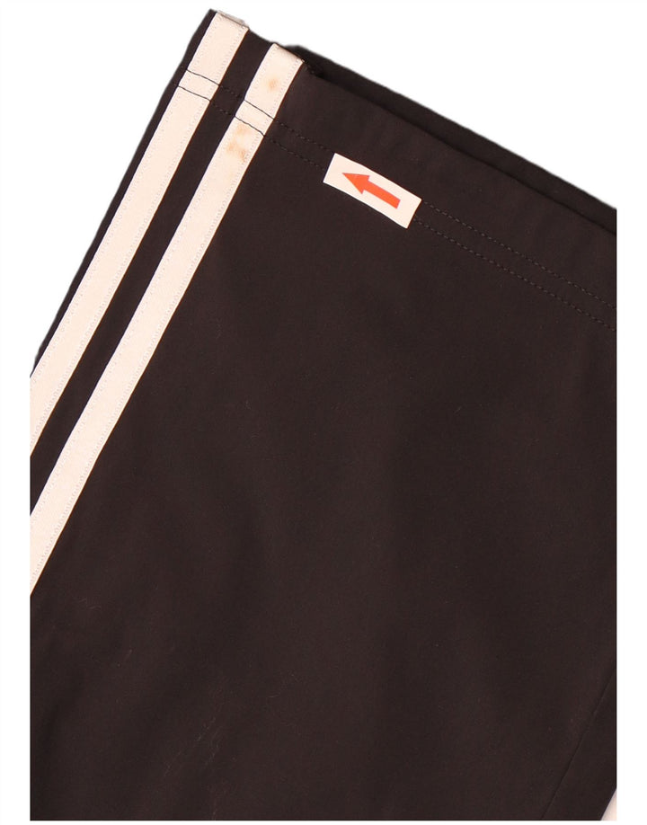 Damskie spodnie dresowe Adidas Climalite UK 12, średni czarny poliester