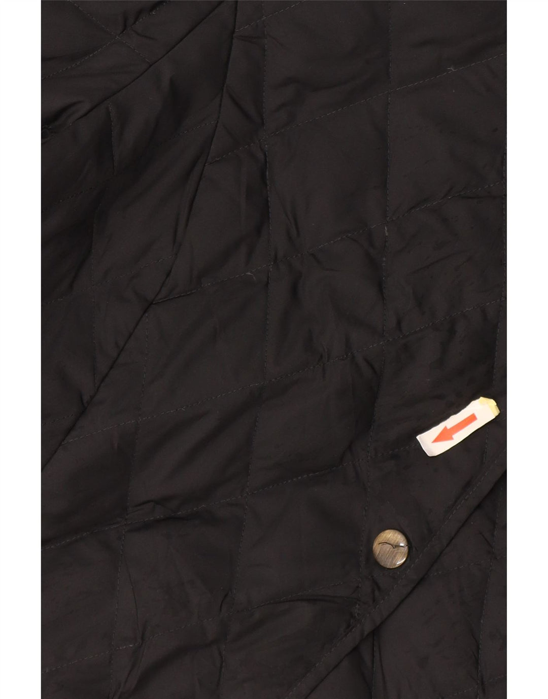 Damska pikowana kurtka Eddie Bauer UK 14, średni czarny poliester