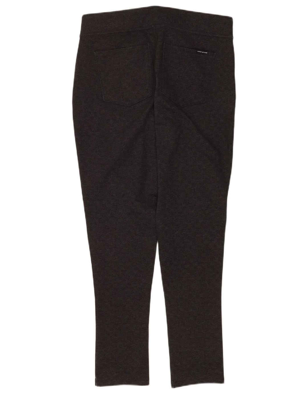 Spodnie damskie Dkny Skinny Casual, średnie W30 L28, szary poliester w kratę