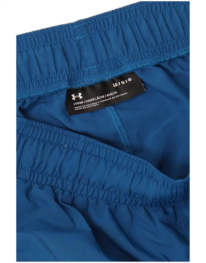 Męskie spodenki sportowe UNDER ARMOUR Graphic, duże, niebieskie