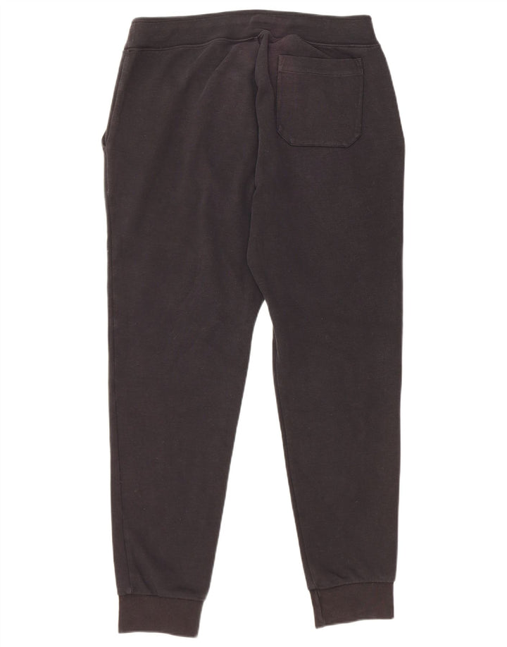 Męskie spodnie dresowe Polo Ralph Lauren, joggery, małe, czarne, poliestrowe