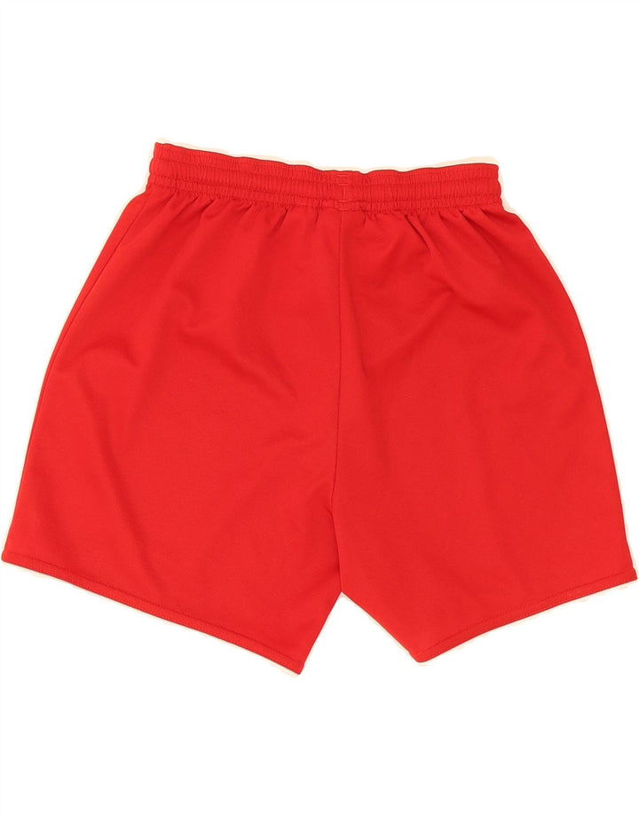 ADIDAS Boys Climalite Sport Shorts 9-10 Years 2XS Red Polyester Vintage Adidas and Second-Hand Adidas from Messina Hembry 