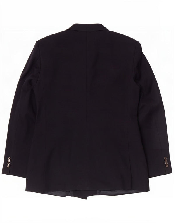 Marks & Spencer Męska marynarka o przedłużonym fasonie, UK 46 XL, granatowa