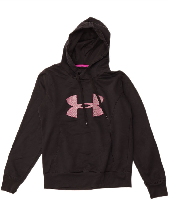 Damski sweter z kapturem UNDER ARMOUR Cold Gear Graphic UK 14, średni czarny
