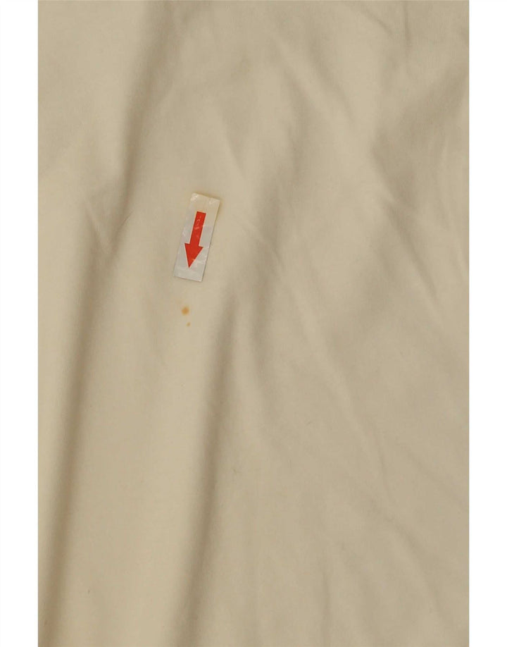 Męski wąski t-shirt Levi's Top, średnia biała bawełna