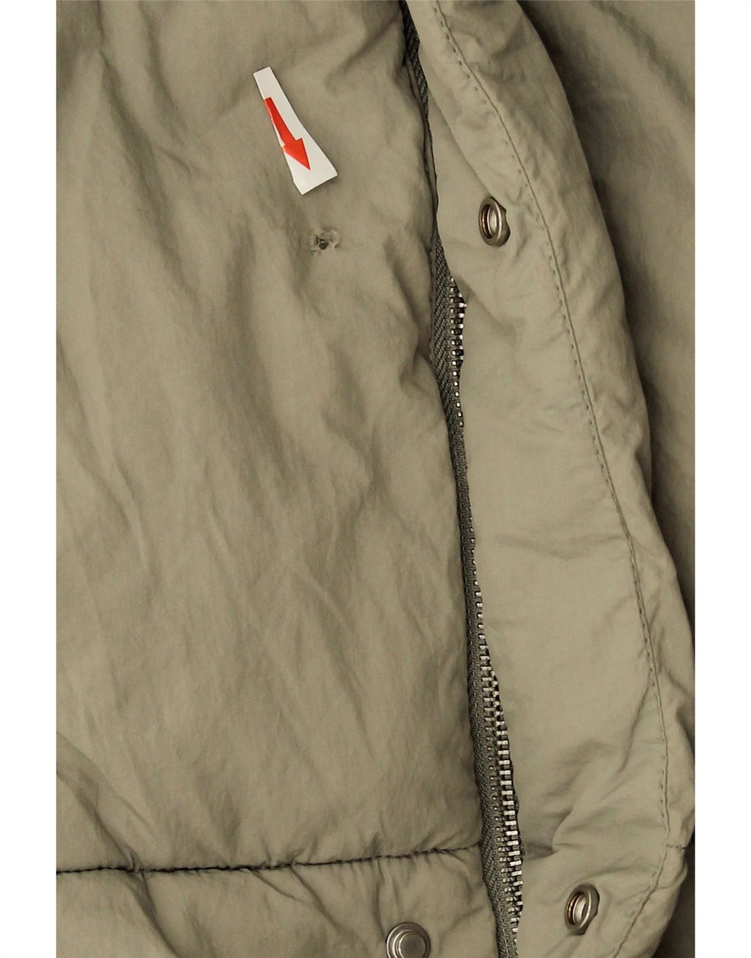 Wyściełana kamizelka chłopięca Zara 13-14 lat, nylon w kolorze khaki