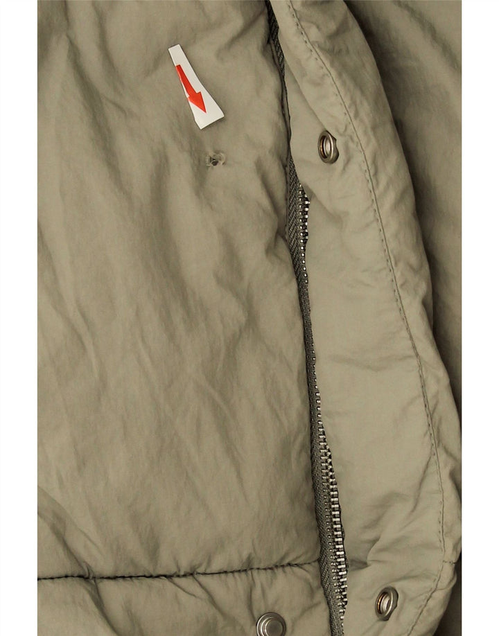 Wyściełana kamizelka chłopięca Zara 13-14 lat, nylon w kolorze khaki