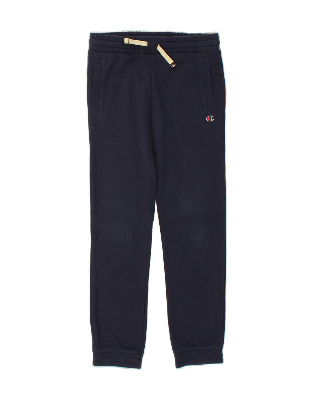 CHAMPION Boys Tracksuit Trousers Joggers 9-10 Years Medium Navy Blue Vintage Champion and Second-Hand Champion from Messina Hembry 