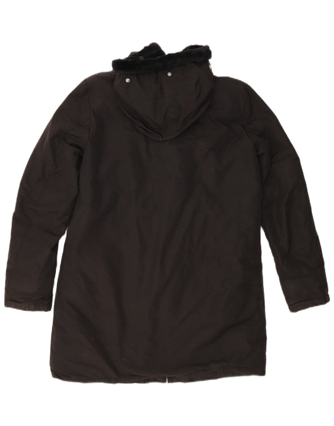 Damski płaszcz wiatrówka z kapturem Zara UK 10 Small Black