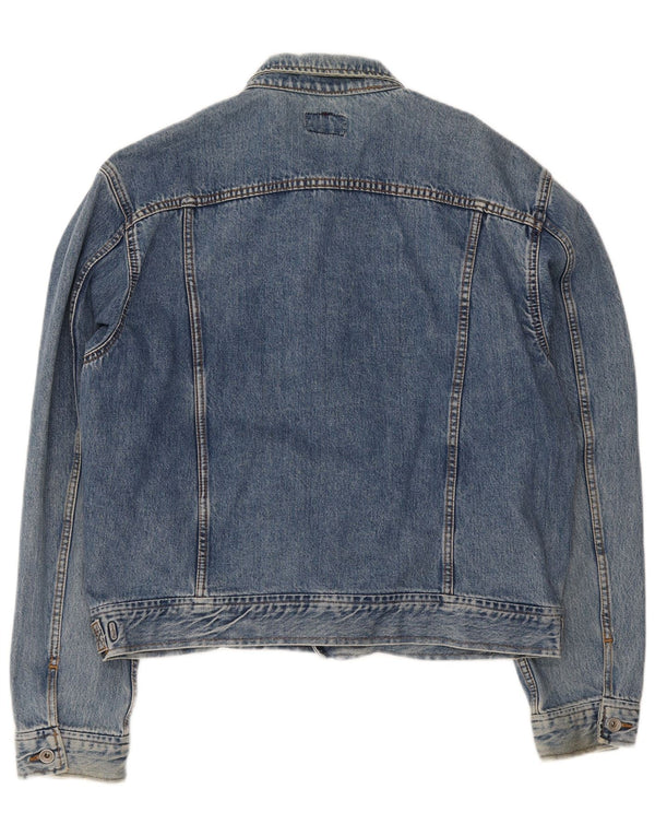 Męska kurtka dżinsowa PEPE Jeans UK 44 2XL Niebieska bawełna