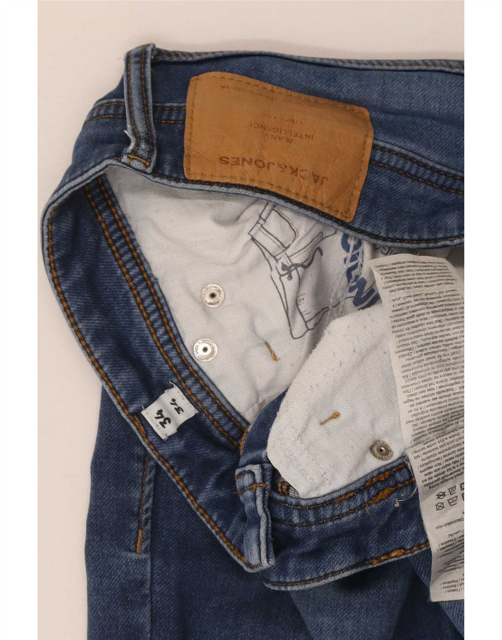 Damskie jeansy Jack & Jones GLENN Slim W34 L34 Niebieska bawełna