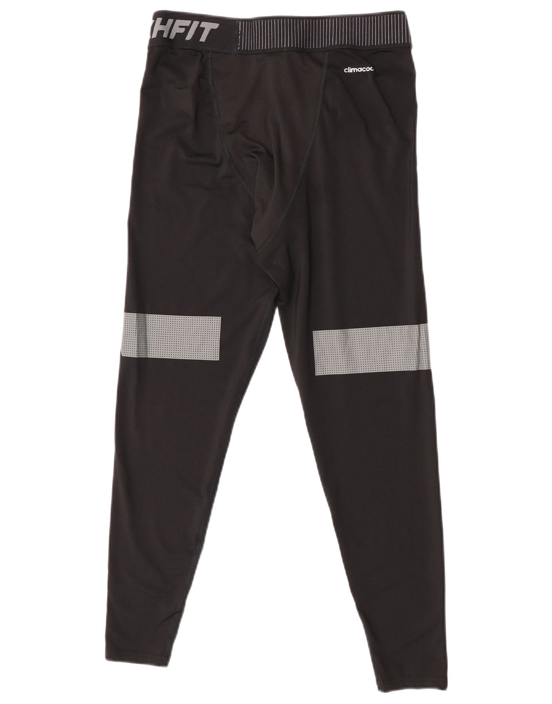 Męskie legginsy Adidas Climacool, duże, czarne, poliestrowe