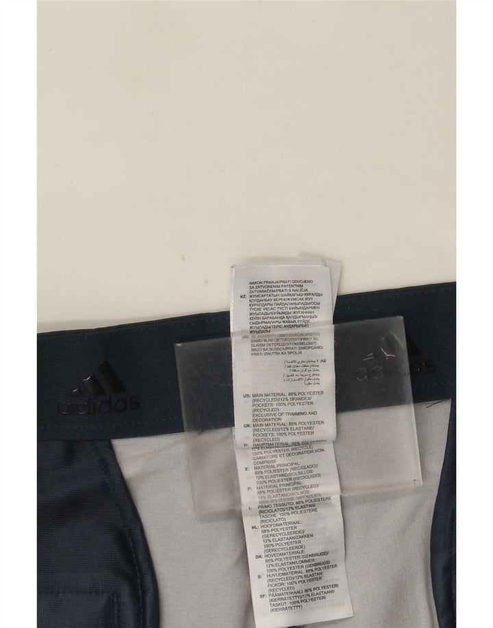 Adidas Męskie Spodenki Chino W36 Duże Granatowe Spodenki Poliester w cętki