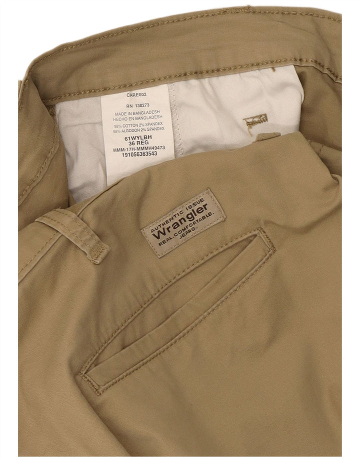 Męskie spodenki cargo Wrangler W36, duże, beżowe, bawełniane