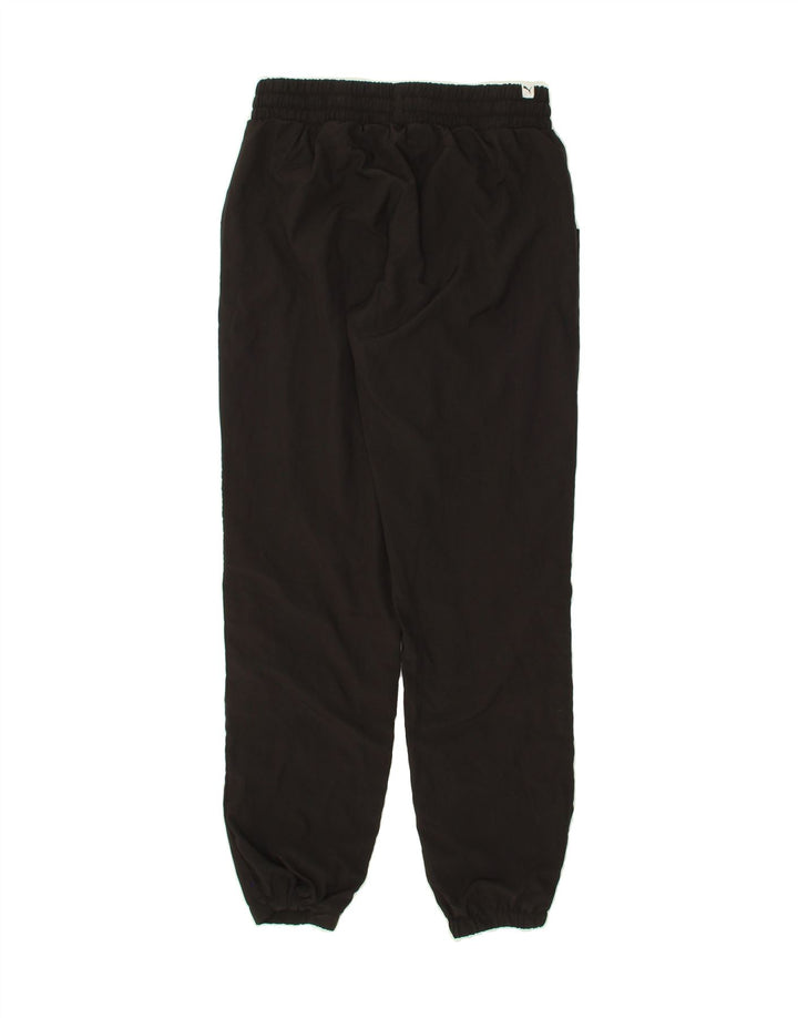 PUMA Womens Tracksuit Trousers Joggers UK 12 Medium  Black Vintage Puma and Second-Hand Puma from Messina Hembry 