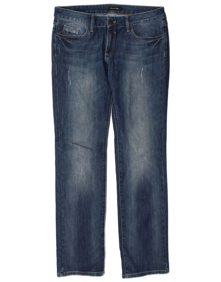 Jeansy damskie Massimo Dutti EU 42 Large W32 L34 Granatowe