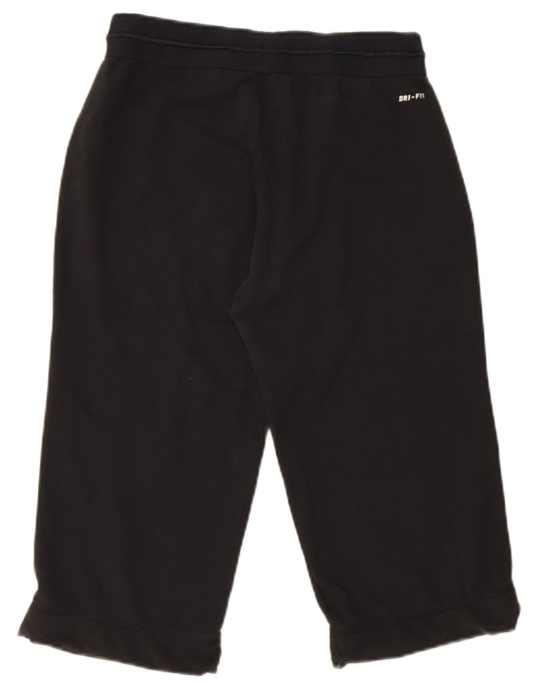 Damskie spodnie dresowe Nike Dri Fit Graphic Capri UK 12, średnie czarne