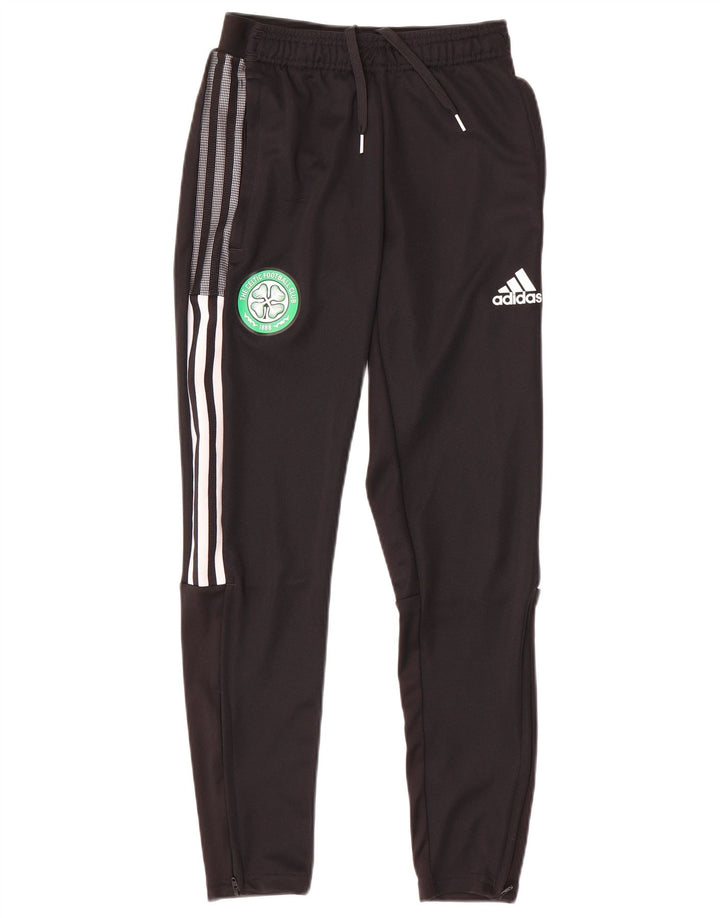 Męskie spodnie dresowe Adidas Boston Celtics XS, czarny poliester