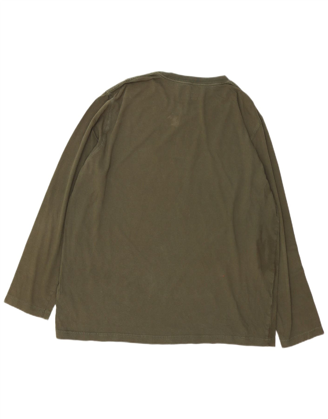 TIMBERLAND Męski top z grafiką o regularnym kroju, z długim rękawem, XL, w kolorze khaki, bawełniany