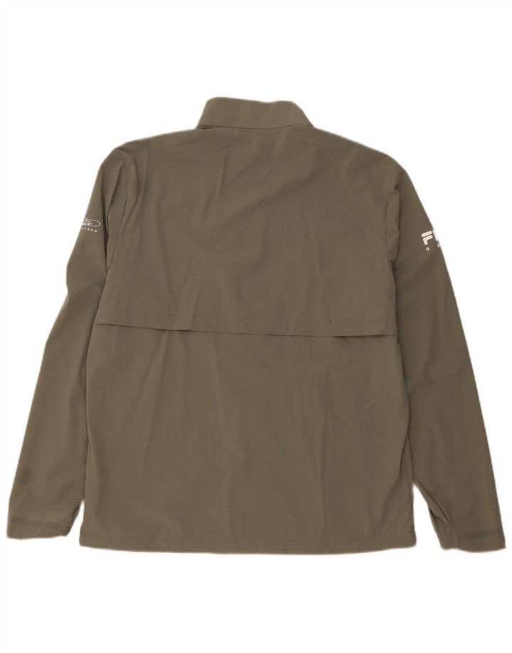 Damska kurtka dresowa Fila o regularnym kroju, UK 18 XL Khaki