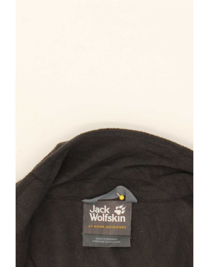 Damska kurtka polarowa Jack Wolfskin UK 14/16, duża, czarna, poliester