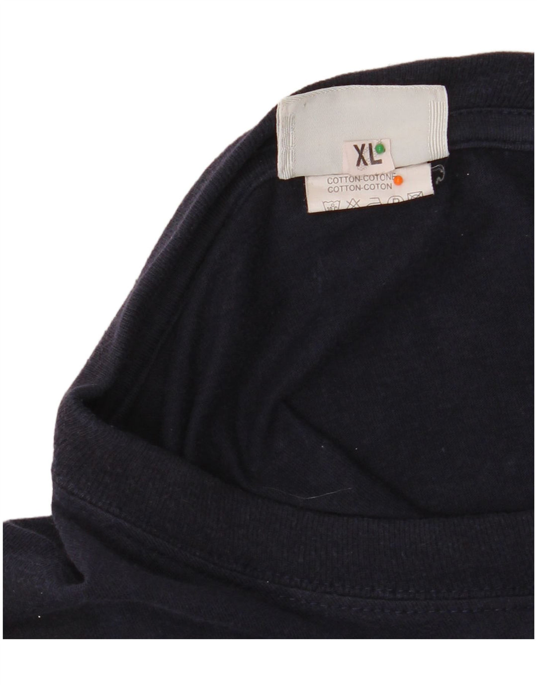 Męska koszulka ASICS Top XL, granatowa, bawełniana