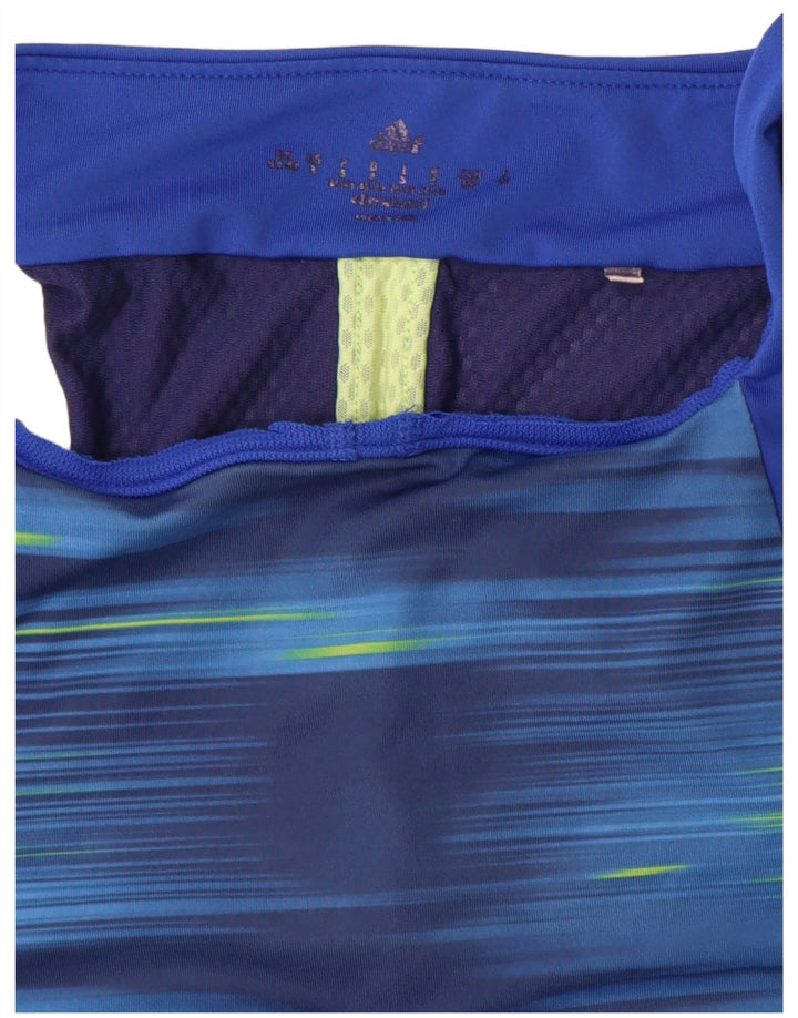 Damska kamizelka Adidas Climacool Top UK 8/10 Small Blue Pinstripe
