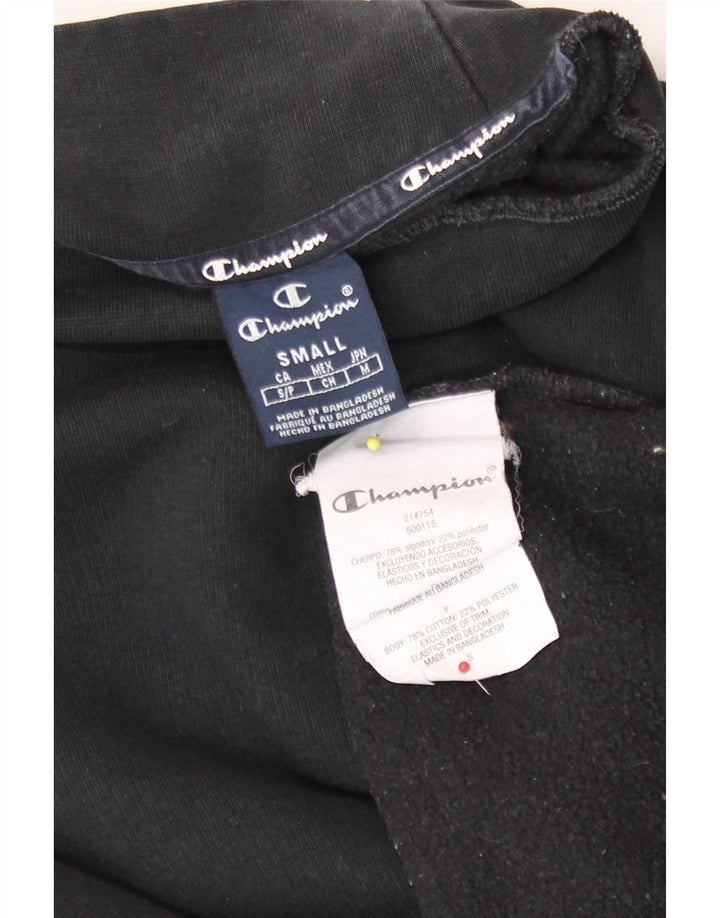Damski sweter oversize Champion UK 10, mały, czarny, bawełniany