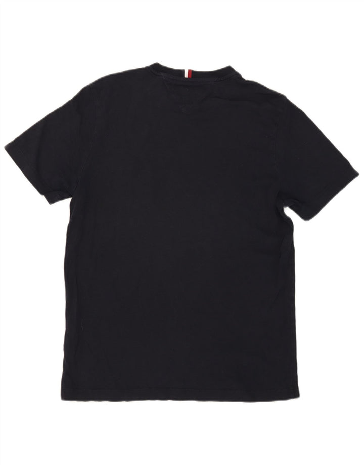 T-shirt męski Tommy Hilfiger o regularnym kroju, średni granatowy