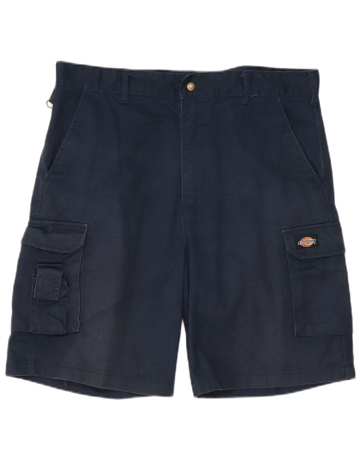 Męskie spodenki cargo Dickies W36, duże, granatowe, poliestrowe