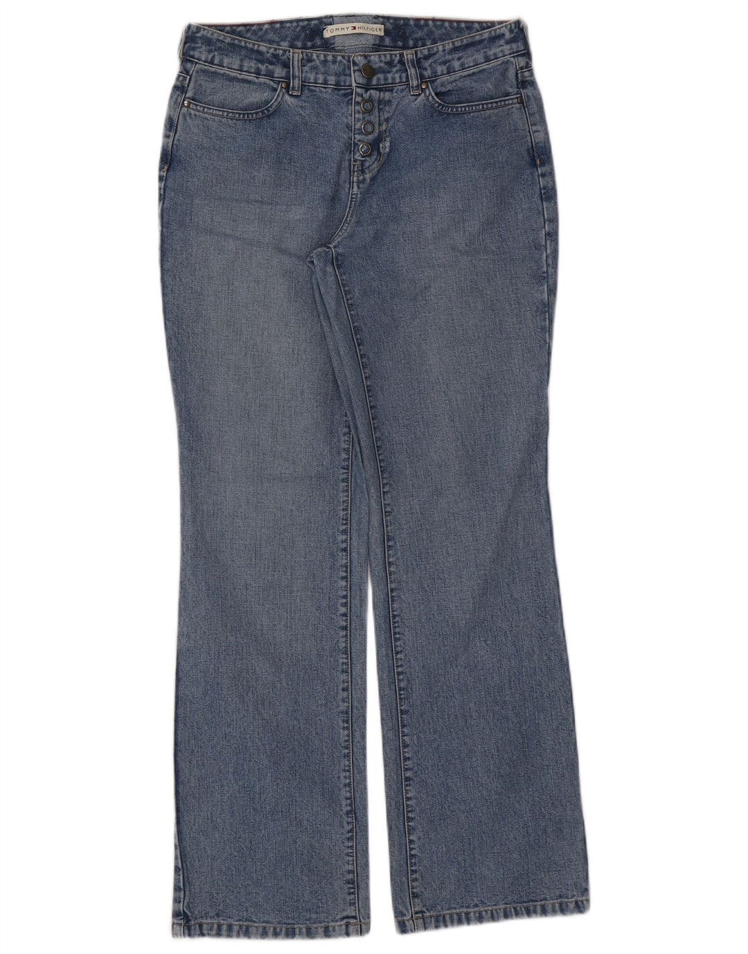 Damskie jeansy Bootcut Tommy Hilfiger W30 L31 niebieskie