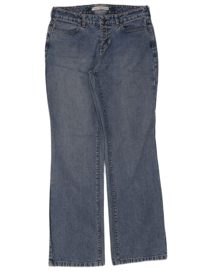 Damskie jeansy Bootcut Tommy Hilfiger W30 L31 niebieskie