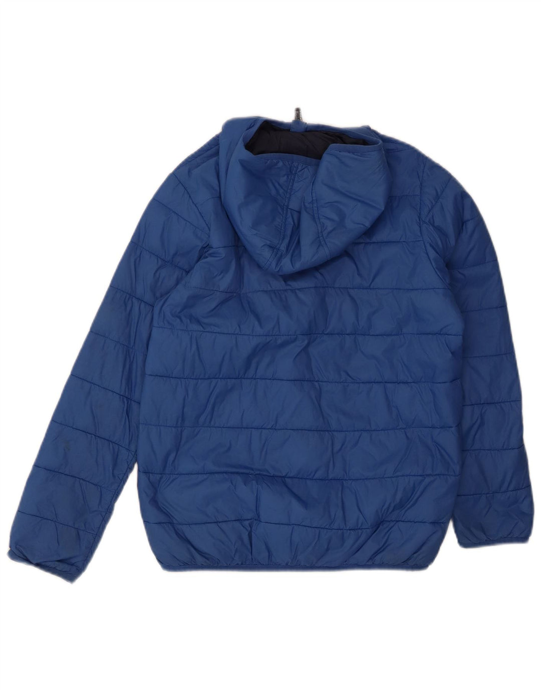 BARBOUR Boys Hooded Padded Jacket 11-12 Years Large  Blue