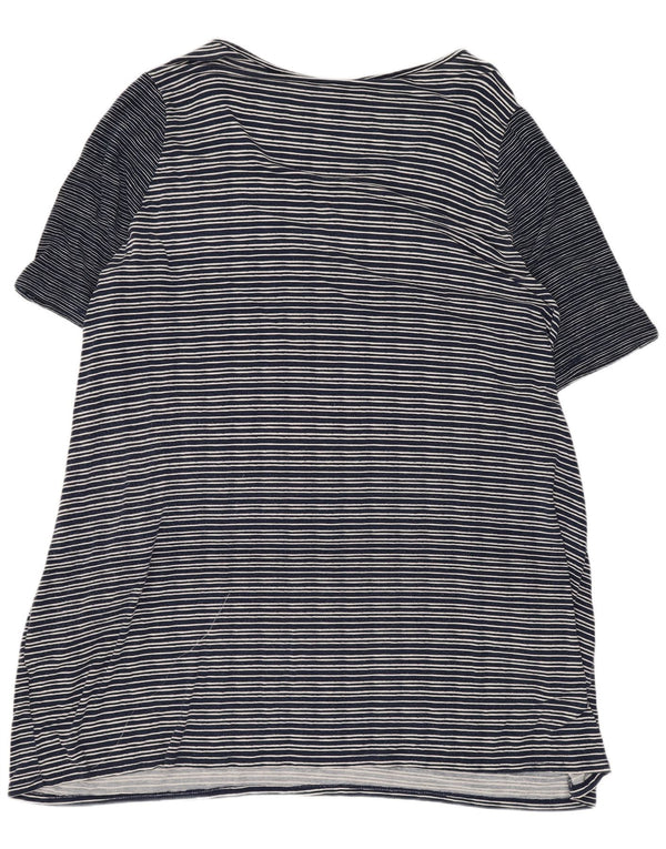 Marks & Spencer Damska sukienka T-shirt z autografem UK 20 2XL Granatowe paski