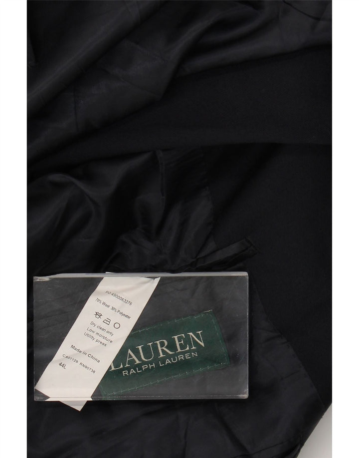 Ralph Lauren Męska marynarka zapinana na 2 guziki UK 44 XL Granatowa wełna