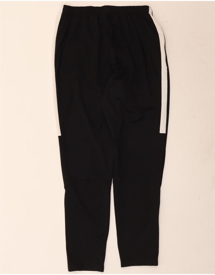 Męskie spodnie dresowe Nike Dri Fit, duży czarny poliester z blokami kolorów