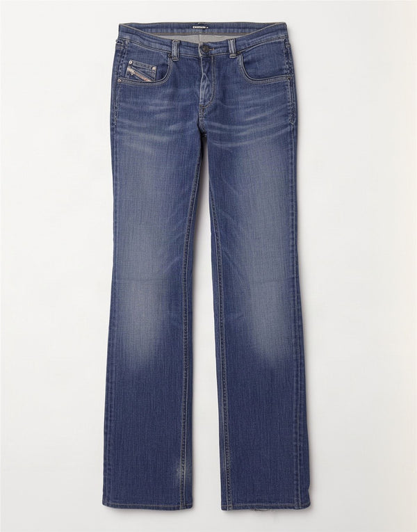 Damskie jeansy Diesel Doozy Slim W30 L31 Niebieskie bawełniane