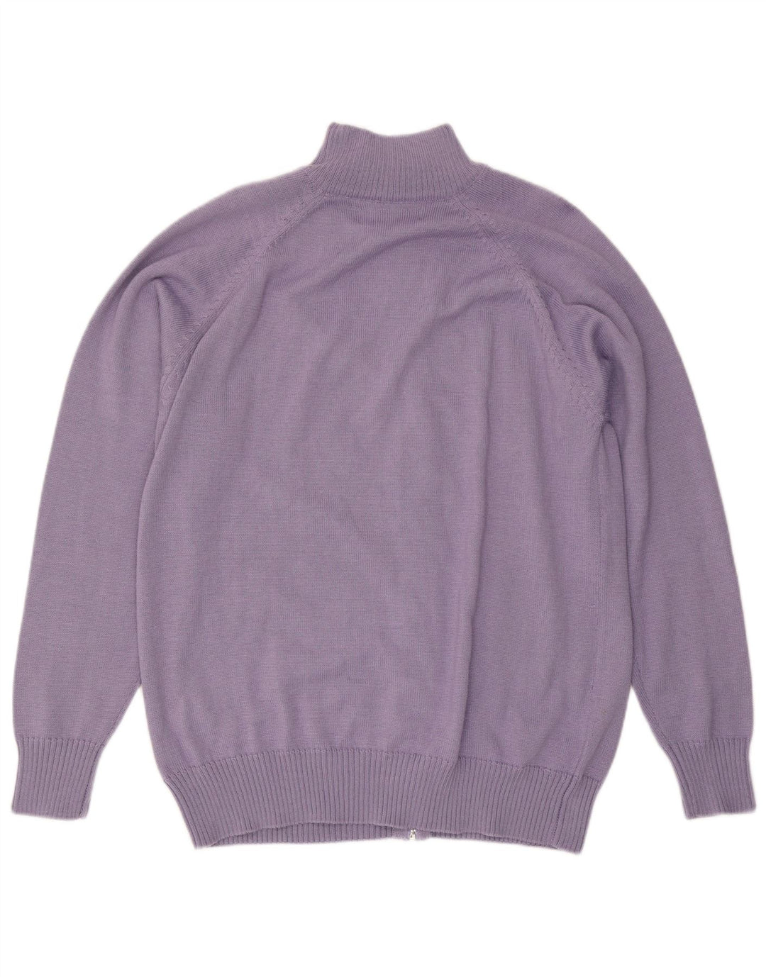 Męski sweter KAPPA 3XL Fioletowy akryl z blokami kolorów