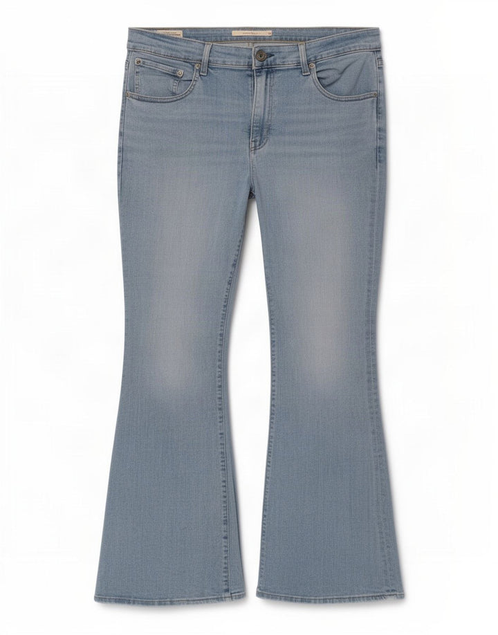 Damskie jeansy Levi's 726 Flared W34 L33 Niebieskie