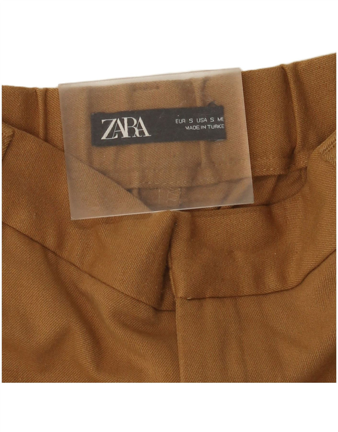 Krótkie spodnie damskie Zara, małe, W26 L24, brązowe