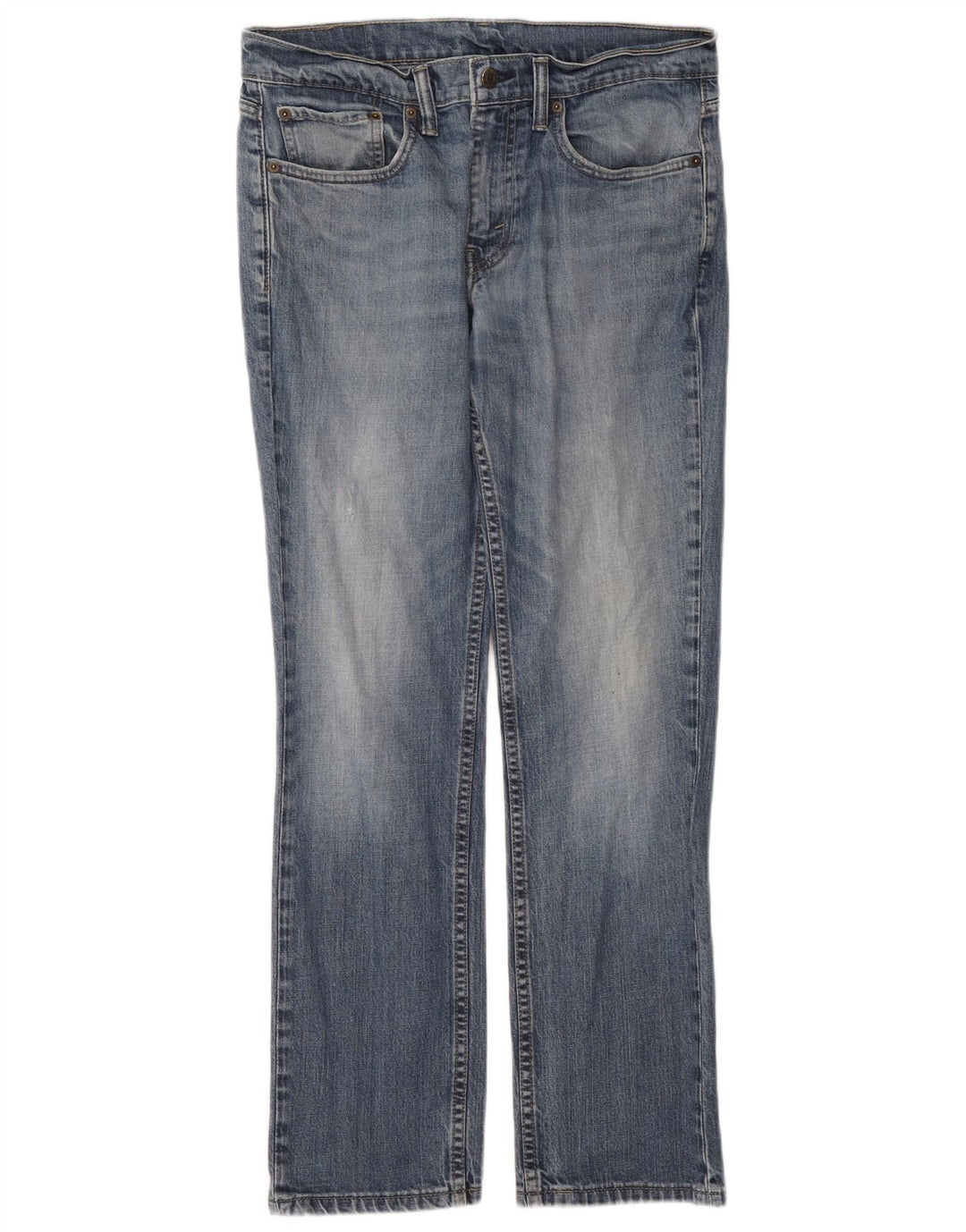 Męskie jeansy slim fit Levi's W32 L30 Niebieskie bawełniane